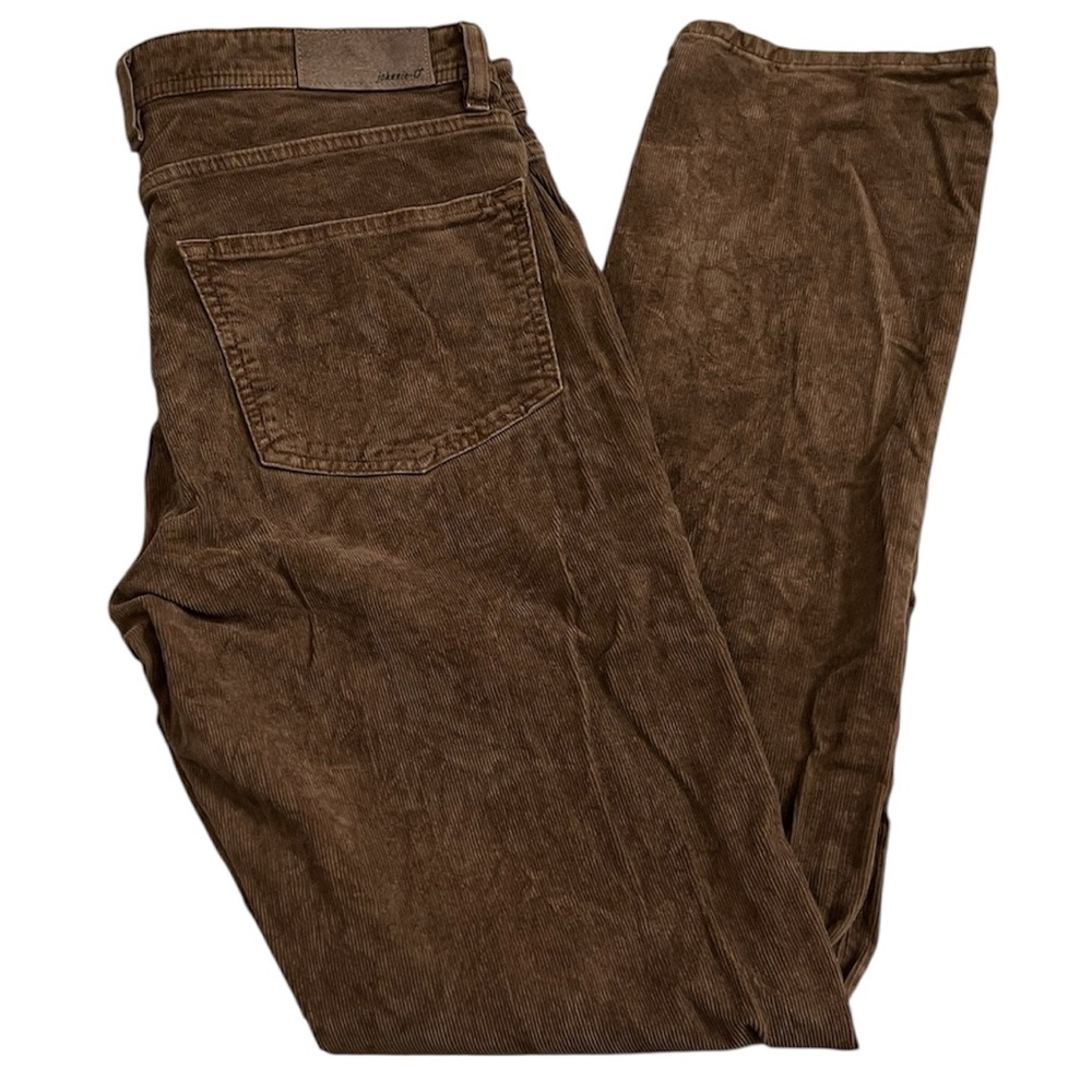 Johnnie-O Country Pants Mens 33x34 Buffalo Brown Stretch Chino Golf Casual Pants